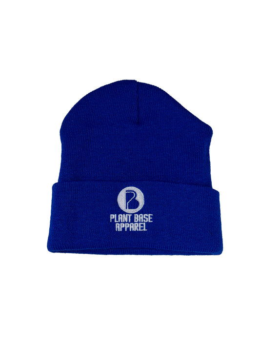 PLANT BASE APPAREL ROYAL BLUE WINTER SKULLY HAT